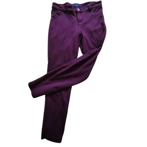Celebrity Pink Women's Straight Leg Pants in Deep Purple
